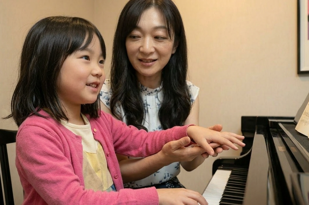岡山市中区土田・関・四御神・雄町・高島の古賀ピアノ教室＆フルート教室の無料体験レッスン