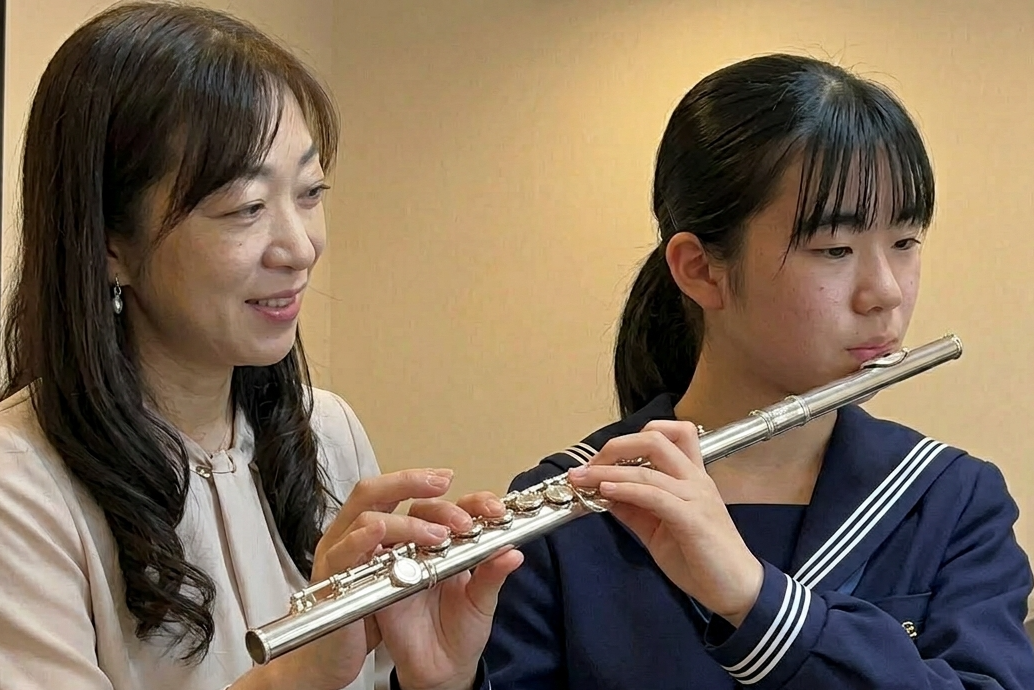 岡山市中区土田・関・四御神・雄町・高島の古賀フルート教室